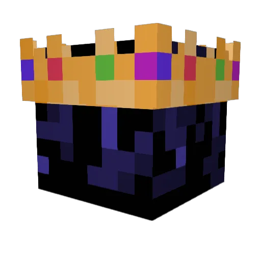 PvZmaun Minecraft avatar head, 3D render