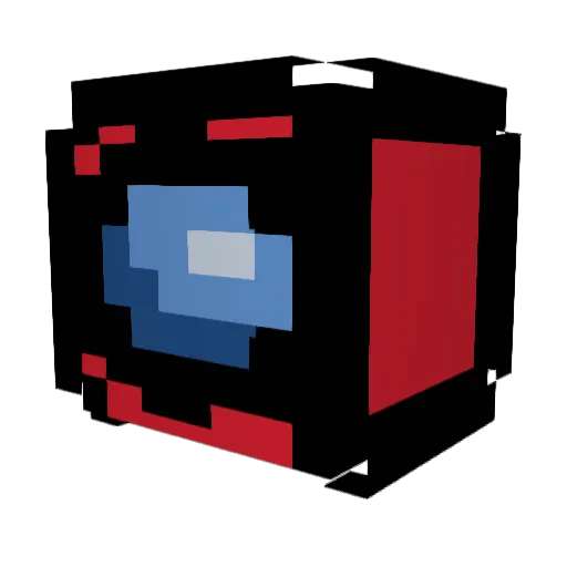 Pvame Minecraft avatar head, 3D render