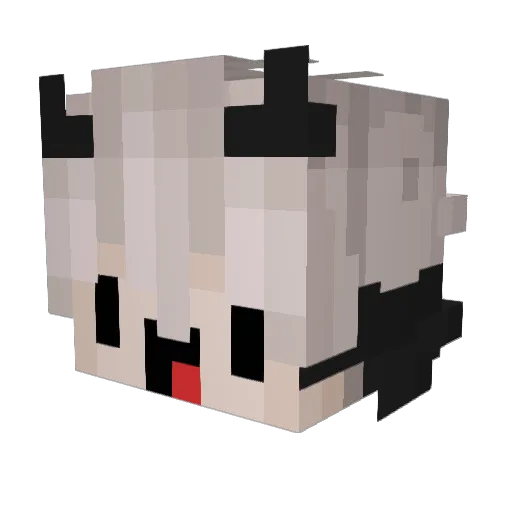 PvpPractice Minecraft avatar head, 3D render