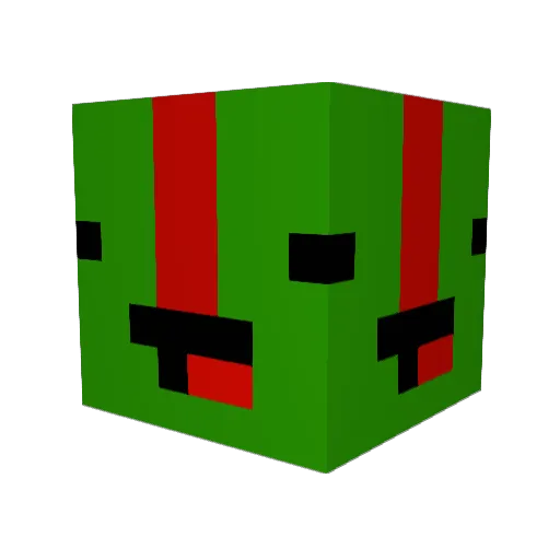 PwNaGeGiLL Minecraft avatar head, 3D render