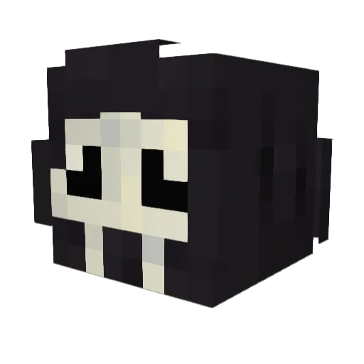 Pwanda5 Minecraft avatar head, 3D render
