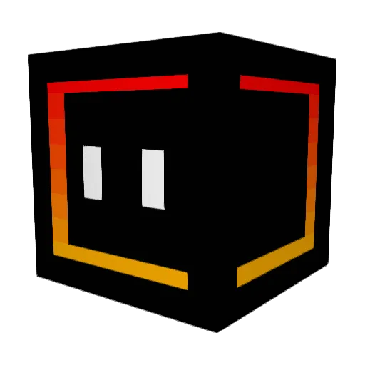 Pxpie Minecraft avatar head, 3D render