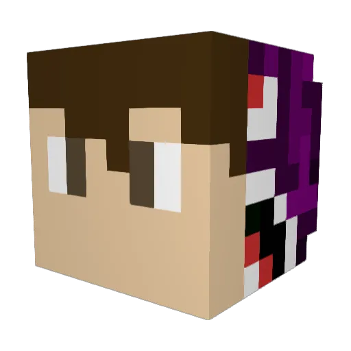 Pxrnhxb187 Minecraft avatar head, 3D render