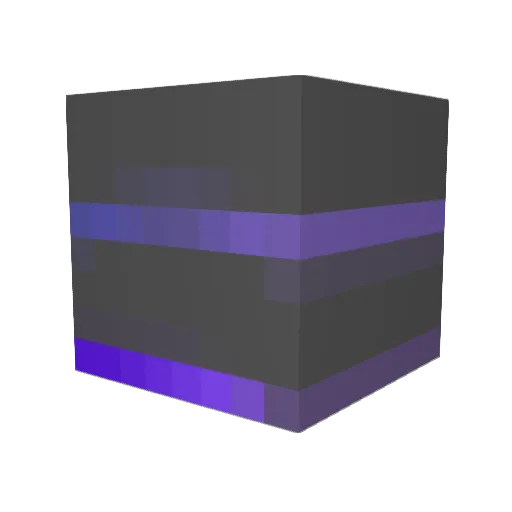 Pxsl_ Minecraft avatar head, 3D render