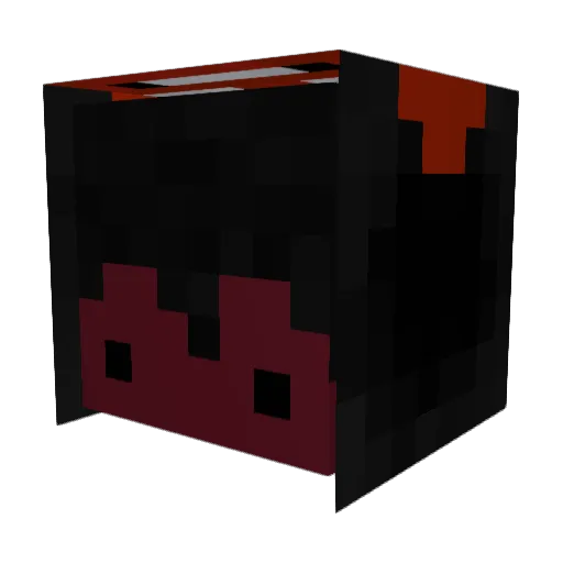 Pxtin Minecraft avatar head, 3D render