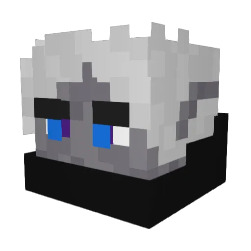 PyXiion Minecraft avatar head, 3D render