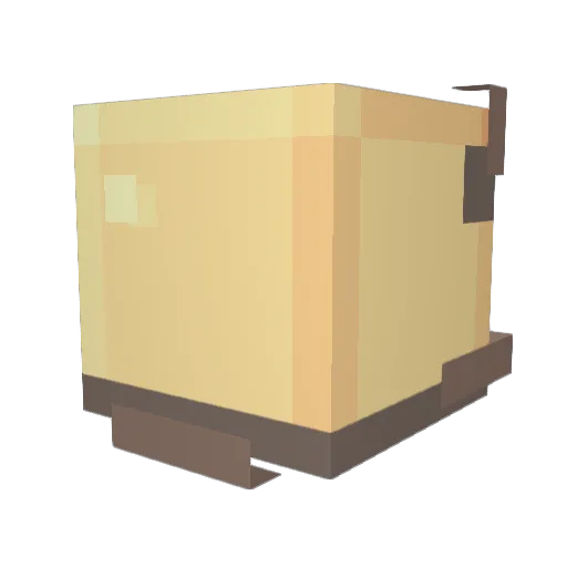 Pylonw Minecraft avatar head, 3D render