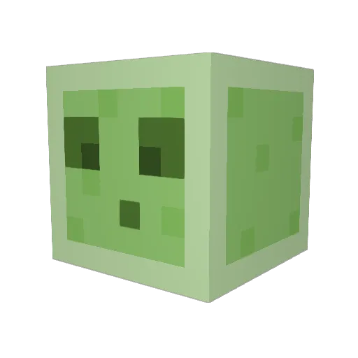 Pymmi1 Minecraft avatar head, 3D render