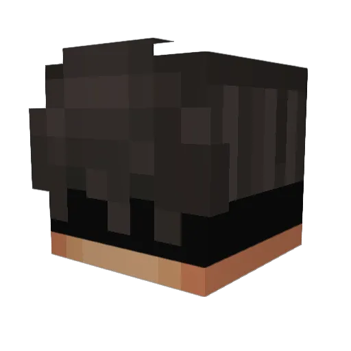 Pyr00MC Minecraft avatar head, 3D render