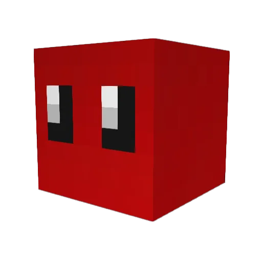 Pyr0mech Minecraft avatar head, 3D render