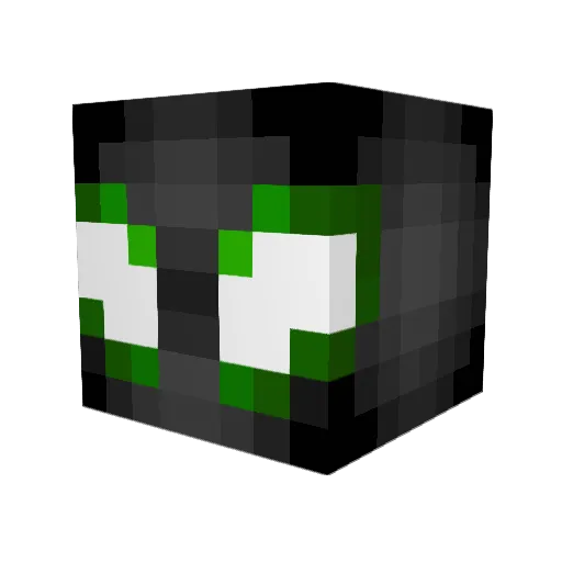 Pyrex141 Minecraft avatar head, 3D render