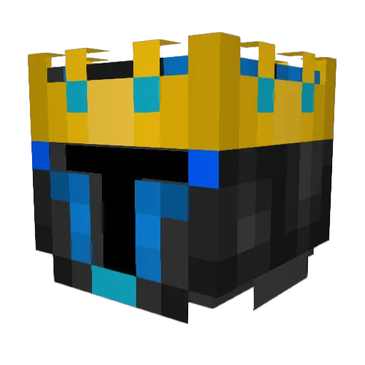 Pyrion42 Minecraft avatar head, 3D render