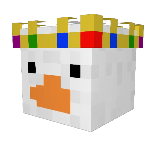 PyrixTheMokey Minecraft avatar head, 3D render