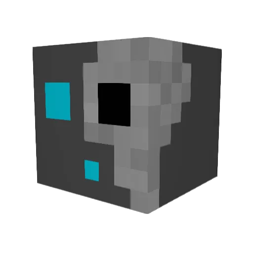 PyroCrab12 Minecraft avatar head, 3D render