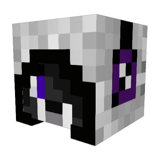 PyroJack12 Minecraft avatar head, 3D render