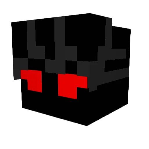Pyrobucket Minecraft avatar head, 3D render