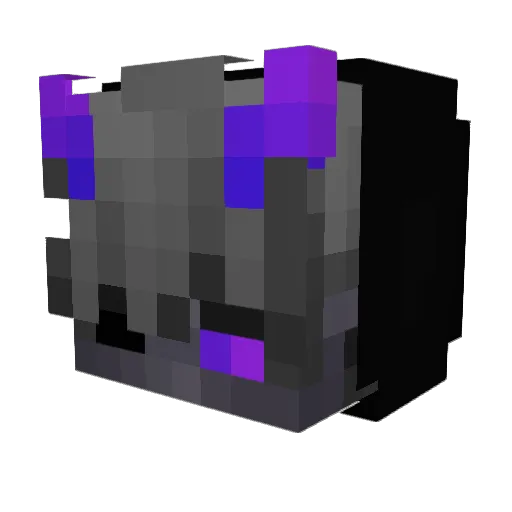 Pyt08 Minecraft avatar head, 3D render