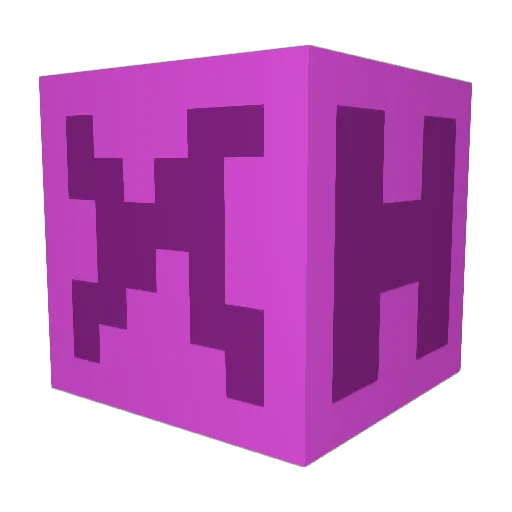 PzeudoAri Minecraft avatar head, 3D render