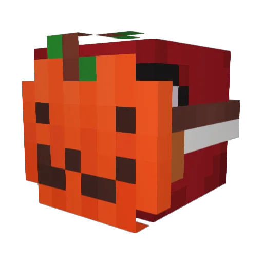Q3ntyIsOnline Minecraft avatar head, 3D render