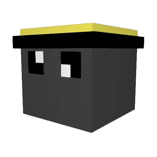 Q8lmz Minecraft avatar head, 3D render