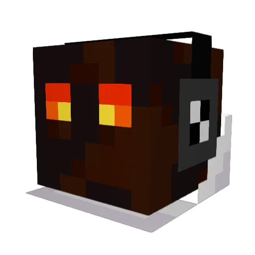 QAZ2337 Minecraft avatar head, 3D render
