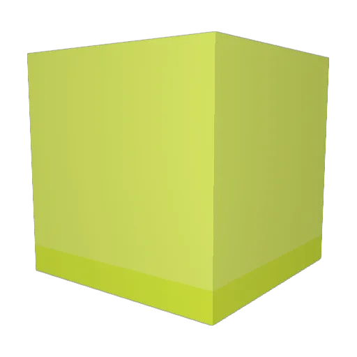 QBert_619 Minecraft avatar head, 3D render