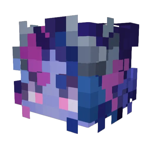 QCerberius Minecraft avatar head, 3D render