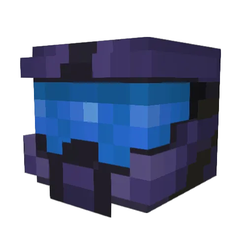 QPtamago Minecraft avatar head, 3D render