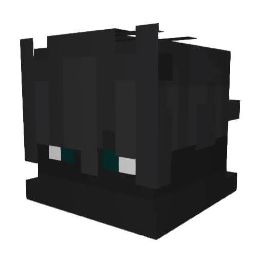QSGBoss Minecraft avatar head, 3D render