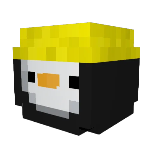 QWAAAAAAK Minecraft avatar head, 3D render