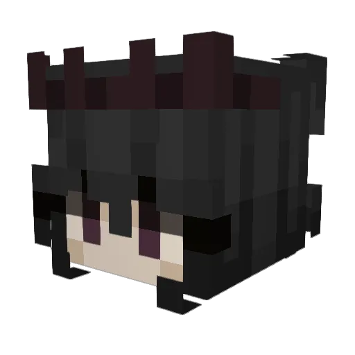 QWERTYUIOP7078 Minecraft avatar head, 3D render