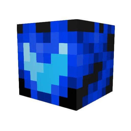 QZoid Minecraft avatar head, 3D render