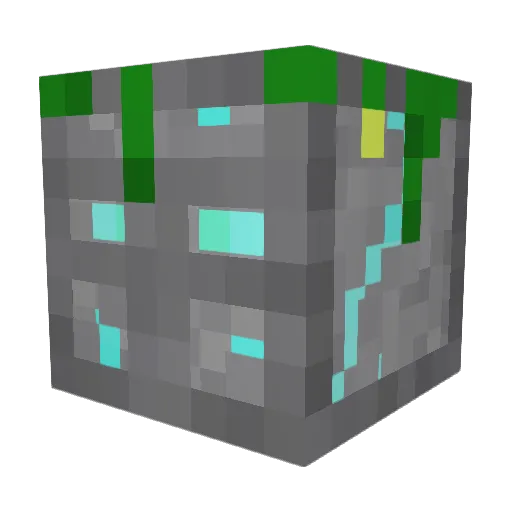 Q_Ball014 Minecraft avatar head, 3D render
