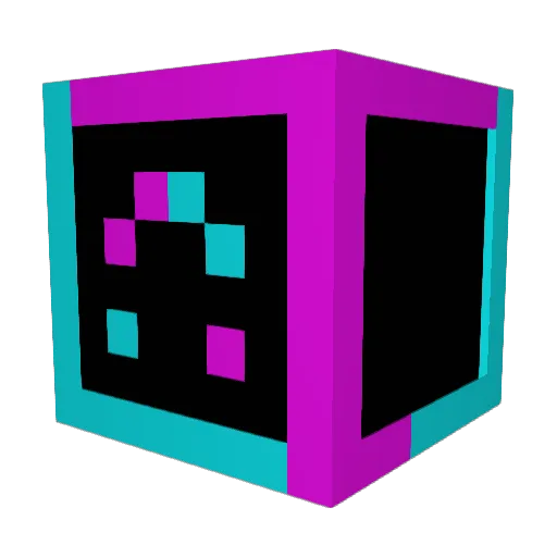 Q_squidd Minecraft avatar head, 3D render