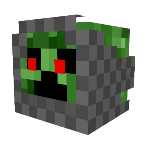 Qaeda_Team Minecraft avatar head, 3D render