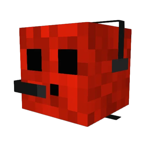 QaisJ Minecraft avatar head, 3D render