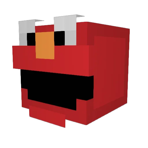 Qalyn2025 Minecraft avatar head, 3D render