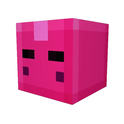 Qarain Minecraft avatar head, 3D render