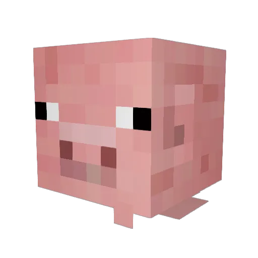 Qbug657 Minecraft avatar head, 3D render