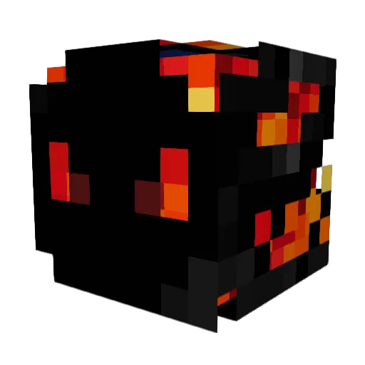 Qe_xran Minecraft avatar head, 3D render