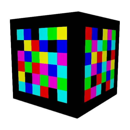 Qesouh Minecraft avatar head, 3D render