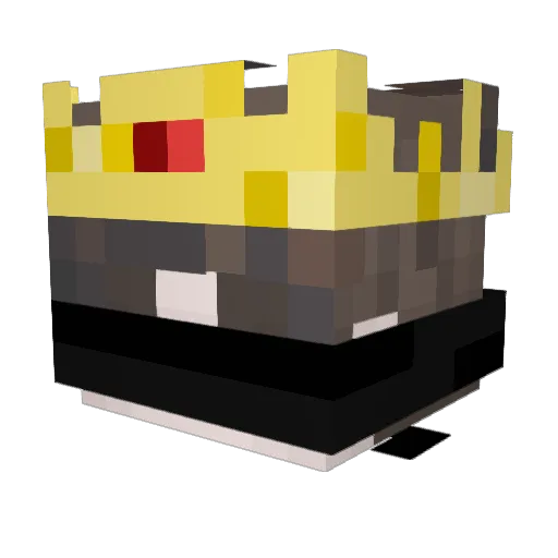 Qiqi_1029 Minecraft avatar head, 3D render