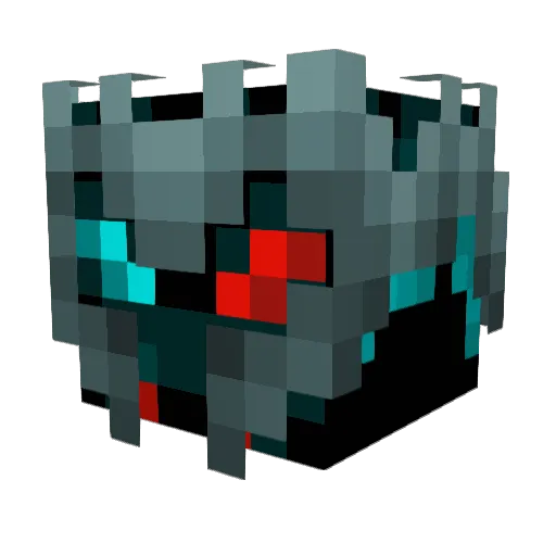 Qiyulw Minecraft avatar head, 3D render