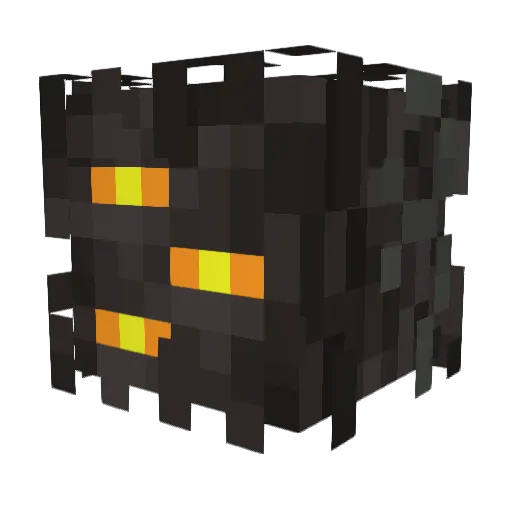 Qooqs Minecraft avatar head, 3D render