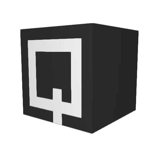 Qoppa Minecraft avatar head, 3D render