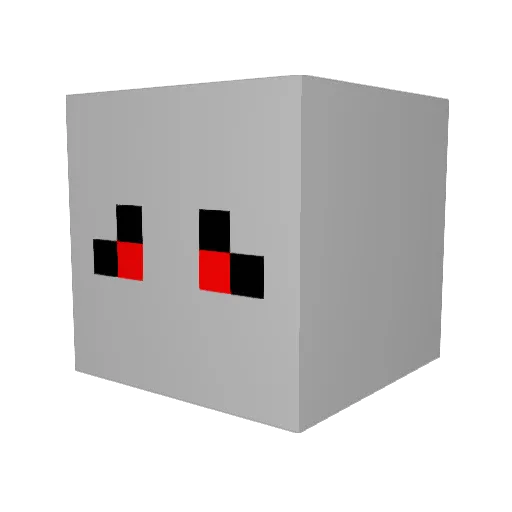 QsgSchaf Minecraft avatar head, 3D render