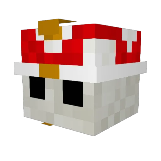 Qu4NdalE_DinGle3 Minecraft avatar head, 3D render