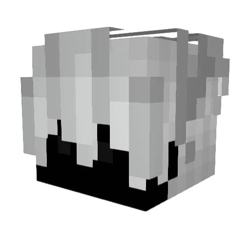 Quack0Rabbit Minecraft avatar head, 3D render