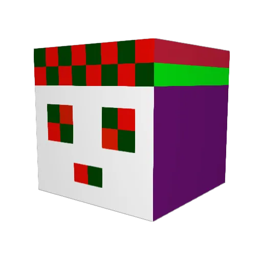 Quack_ASSASSIN Minecraft avatar head, 3D render