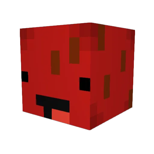 QuadSkrtLoaf Minecraft avatar head, 3D render